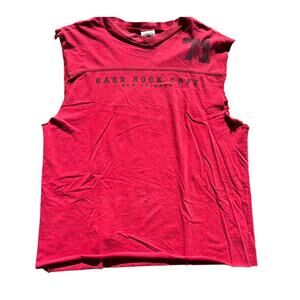 Men's 2000s Hardrock Cafe New Orleans Cropped Tank Top